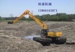 zy210sd超長臂水陸兩用挖掘機 多功能工程機械租賃解決方案
